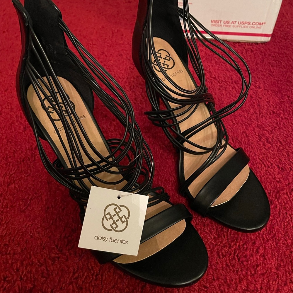 Black Heel Sandal
